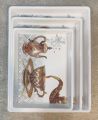 Desire Small Serving tray set 3 pcs durable strong quality medium melamine tray set. 