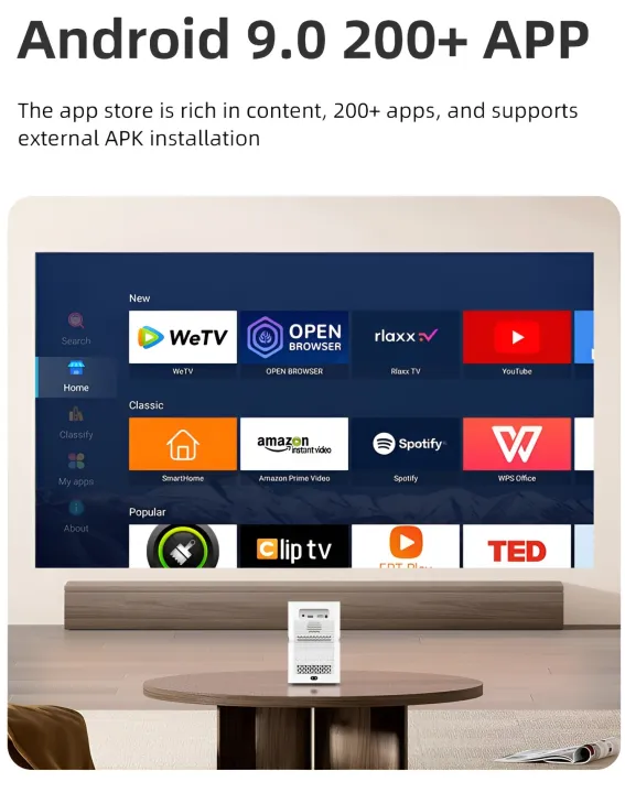 Panda%20PF03%204K%20Music%20Projector%20IP5X%20Dustproof%20Smart%20Android%20200%20ANSI%20Dual%20WiFi6%20Mini%20Portable%20Home%20Cinema%20Outdoor%20Party%20Beamer%20better%20than%20HY300%20T6%20T7%20Projectors%20-%20Image%206