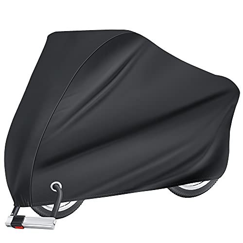 Full Size Scratch & Water Proof 70 / 125 cc Bike / Motorcycle - Anti Scratch Waterproof & Dust Proof Bike Cover - 42inch/W X 83inch/L.