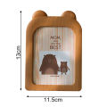 Photo Frame Eye-catching Cute Animal Pattern Picture Frame. 