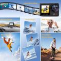 Campark V40 4K Action Camera 30FPS 20MP WiFi Waterproof Sports Camera with Touch Screen Video Vlogging Camera. 