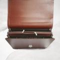 High Quality Leather (pu) office executive bag for men laptop and file bags digit lock security mens style breifcase with shoulder strap. 