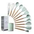 11PCS Silicone Cooking Utensils Set. 