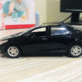 Toyota Corolla Grande Diecast Metal Model Toy Car Collection With Lights and Sounds Pull Back Action - Size Approx. 5 Inch - Black. 
