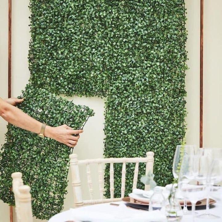 Artificial Wall Grass Block / Artificial grass mat / Artificial boxwood hedge grass matt / wall decor / wall design / room decor