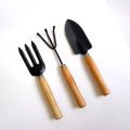 Pack of 3 - Essential Garden Tool - Wood Handles. 