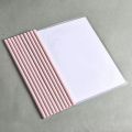 New Plastic A4 Draw Rod Folder Business Supplies Transparent Pull Rod Clip Thickened Drop Shaped Document Rod Clamp. 