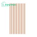 Diy Metal Crafts Premium Quality Copper Rods Ideal for Crafts Hobbies Rust-proof Durable Wide Range of Applications Pack of 10 Copper Round Rod. 