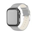 PC Carbon Fiber Frame Watch Case For Apple Watch Series 9 / 8 / 7 45mm. 