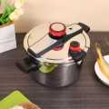 Highly Quality Energy Saving Gas And Induction Cooker 304 Stainless Steel Pressure Cooker 6.5 litre. 
