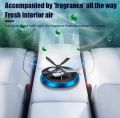 Car Helicopter Aroma Diffuser Air Freshener Solar Power with refill perfume. 