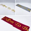 MAN OF THE HOUR GROOM TO BE SASH FOR WEDDING PARTY WEAR. 