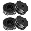 4Pcs 1.65mm 6.1M F016800351 String Trimmer Spool Line for Bosch. 