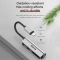 BASEUS L52 - MULTI FUNCTIONAL 3 IN 1 iPhone8 Pin Male to 3.5mm Female + 2 x iPhone8 Pin Female Charging Call Listening Song Audio Headphone Adapter - BLACK. 