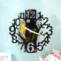 Flower Clock Mold Eco-friendly Attractive Silicone DIY Crafts Flower Clock Pendant Mold for Home. 