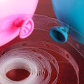 5m Balloon Chain Tape Clear One/Two Holes Arch Connect Strip Balloon Holder Party Supplies Decoration Accessories. 