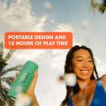 JBL Flip 6 - Portable Bluetooth Speaker, powerful sound and deep bass, IPX7 waterproof, 12 hours of playtime, JBL PartyBoost for multiple speaker pairing for home, outdoor and travel. 