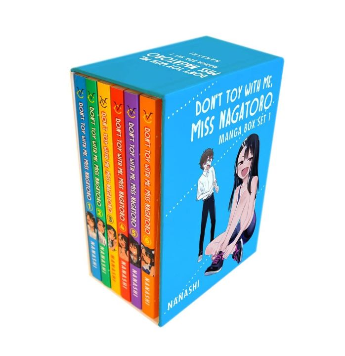 Liberty Books | Don't Toy With Me, Miss Nagatoro Manga Box Set: 1-6 by Nanashi (100% Original)