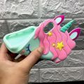 Fashion Unicorn Phone Case For Iphone X Cute Candy Color For iphone 5 6 S 6 7 8 Plus Cover Cartoon Unicorn Cases Coque. 