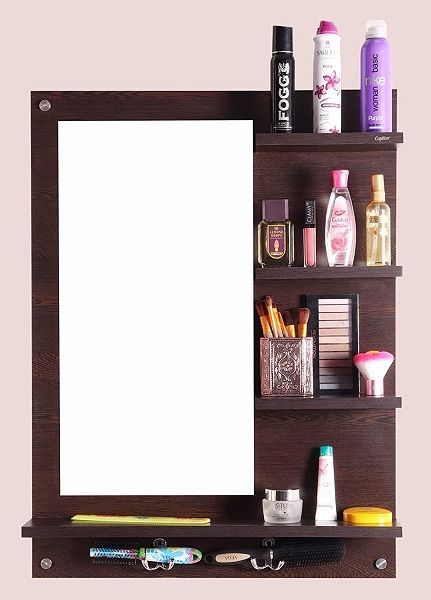 "Wooden%20Wall%20Dressing%20Table%20with%20Mirror%20&%20Storage%20%E2%80%93%20Space-Saving%20Vanity%20for%20Bedrooms"%20-%20Image%203