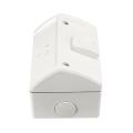 Clipsal Single Weatherproof Powerpoint Outdoor Power Outlet 10 Amp GPO WSC227/1. 