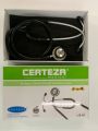 Certeza CR 747X Black – Adult Inner Spring Dual Head Stethoscope. 
