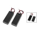 2 x 2 x AAA 3 V Holder Case Box Wire ON / OFF Switch m Cover. 