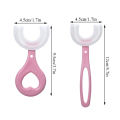 Pack Of 2 Baby Food Pacifier Chusni & Silicone Teething Brush. 