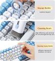 7 in 1 Computer Keyboard Cleaner Brush Kit Earphone Cleaning Pen For Headset Keyboard Cleaning Tools Cleaner Keycap Puller Kit Portable Multifunctional Cleaning Tool for PC Monitor/Earbud/Cell Phone/Laptop/Computer/Bluetooth Earphones. 