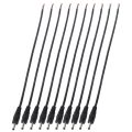 10 Pack 3.5mm x 1.35mm DC Power Male Plug Jack to Bare Wire Open End Pigtail Power Cable Cord 3.5X1.35mm for DC Power. 