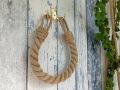 Tissue Paper Hanging Jute Rope for Kitchen and Bathroom. 