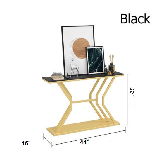 Black%20Modern%20Narrow%20Console%20Table%20with%20Laminated%20Top%20&%20Metal%20Frame%20-%20Image%204