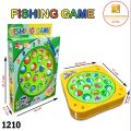 Fishing Game Play Set 15 Fish With Fishing Poles Rotating Fishing Game Board Gift For Kids Toddlers With Music,Fishing Toy Games,Colorful Fishing Toy Games. 