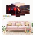 Nfs Bmw 5 Piece Premium Quality Printed Canvas Frames. 