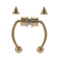 Nose Piercing Goth Nose Septum Rings Stainless Steel Magnet Piercing Fine Body Jewelry For Women Girl's Birthday Gift. 