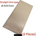 2 Pieces- 6.5x14.5cm Straight line type Stripboard Veroboard circuit board. 