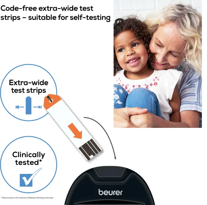 Beurer%20GL%2044%20Blood%20Glucose%20Meter%20Device%20mg/dL%20Black%20-%20Image%205