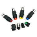 Metal 4 Pin Ohmic Connector Professional Audio Plug Stage Slightly Speaker Wire Accessories Solder-free NL4FC. 