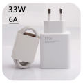 Original For Xiaomi Charger 33W EU Fast Turbo Charge 6A Type C Cable For Redmi K50 K40 Pro Note 11 9 Pro Max 9S Mi 10 10T Pro. 