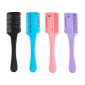 Y1UF Removable Hair Trimmer Combs Double-Sided Hair Cutting Razor Thinning Comb for Women Men Thick Hair. 