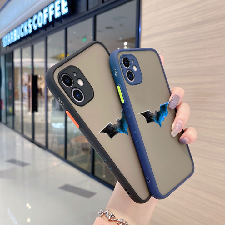 chenyyka%20For%20iPhone%206s%20Case%20Thin%20Frosted%20Transparent%20Hard%20Side%20Square%20Edge%20Shockproof%20Phone%20Cases%20Fashion%20Tide%20Brand%20New%20Pattern%20Silicone%20Casing%20Full%20Cover%20Protection%20Softcase%20Boy%20Men%20-%20Image%204