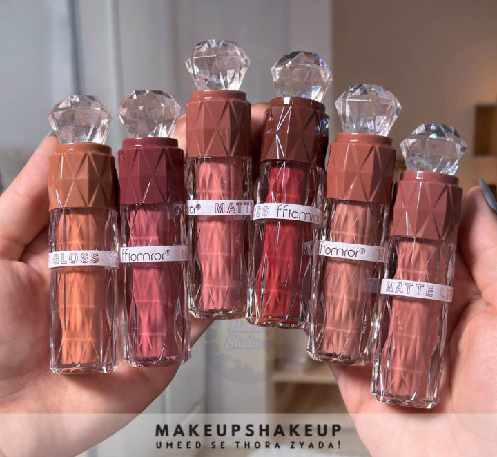 1pcs,3pcs and 6pcs Matte Liquid Lipstick Available in 6 Colors