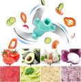 Super Sharp Manual Hand-Pull Chopper – Chop Veggies, Fruits & More in Seconds | No Electricity Needed!. 