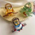 SpongeBob Anime Claw Clip Hair Women Girls Hairpins Crab Ponytail Patrick Star Barrette Fashion Headwear Accessories. 