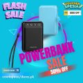 Rock Sendem P300 Mini Powerbank 10000mah Micro/Type C Input 2.1A Dual Port Digital Display Power Bank. 