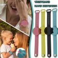Fashion Wristband Hand This Wearable Hand Sanitizer Dispenser wristbands Wearable liquid bracelet Outdoor Wrist wrap Wristbands. 