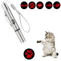 Multi Pattern Cat Supplies Laser Projection USB Charging Cat Toys Interactive Light Toy Pet Training Tool Lazer Pointer. 