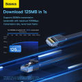 Baseus Ethernet Cable, Cat6 1000Mbps High Speed RJ45 Flat Internet LAN Cable, Compatible for PC PS5 PS4 Xbox Smart TV Router. 