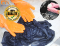 Silicone Dishwashing Gloves, Magic Dishwashing Gloves with Scrubber, Cleaning Brush Scrubber Gloves Heat Resistant Pair for Cleaning of Kitchen, Dishes, Vegetables and Fruits.. 