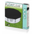 Bestway Pool Cover 58036, 10FT/3.05M Swimming Fast Set 10' Pool Cover, Protected, Pool Clean, Rainproof, Dustproof, Outdoor, Garden, Pool Swimming, Sunblock Cover, Ready For Summer, Kids, Girls & Boys Fast Set Pools. 